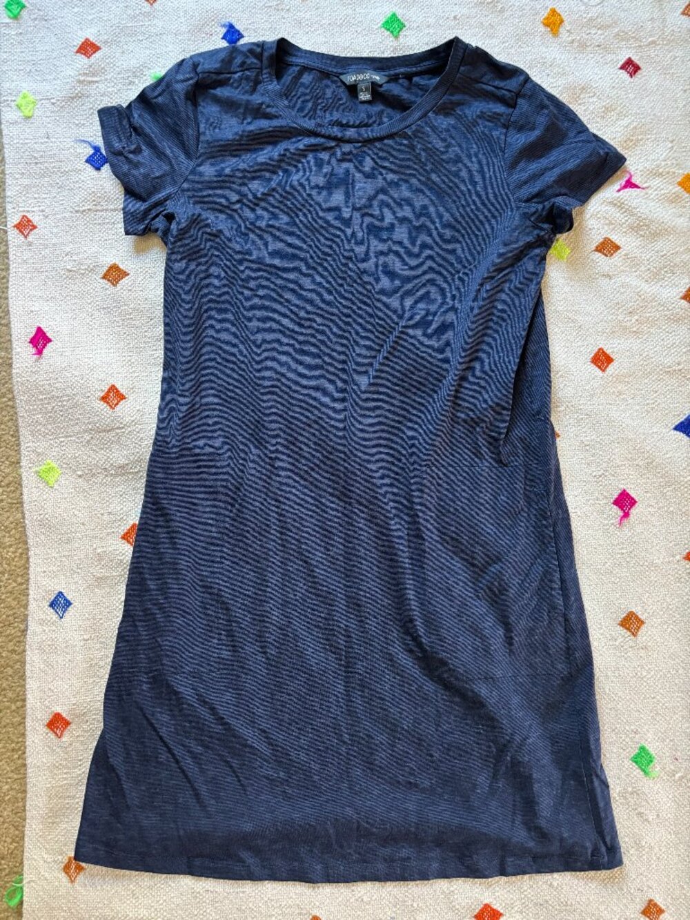 Like New Toad&Co T-shirt dress - Navy Blue,  Size S